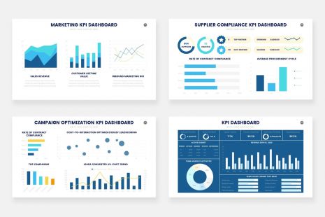 Инфографика показателей KPI